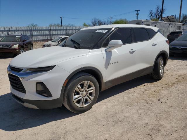 3GNKBBRA2KS640837 - 2019 CHEVROLET BLAZER 1LT WHITE photo 1