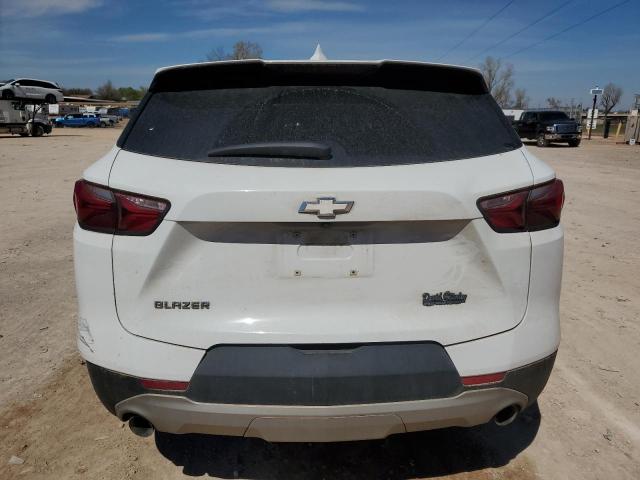 3GNKBBRA2KS640837 - 2019 CHEVROLET BLAZER 1LT WHITE photo 6