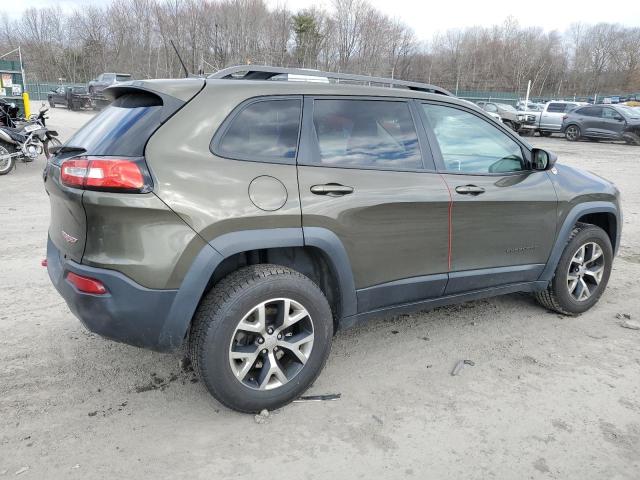 1C4PJMBS9FW729914 - 2015 JEEP CHEROKEE TRAILHAWK Yaşıl foto 3