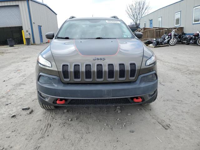 1C4PJMBS9FW729914 - 2015 JEEP CHEROKEE TRAILHAWK GREEN photo 5