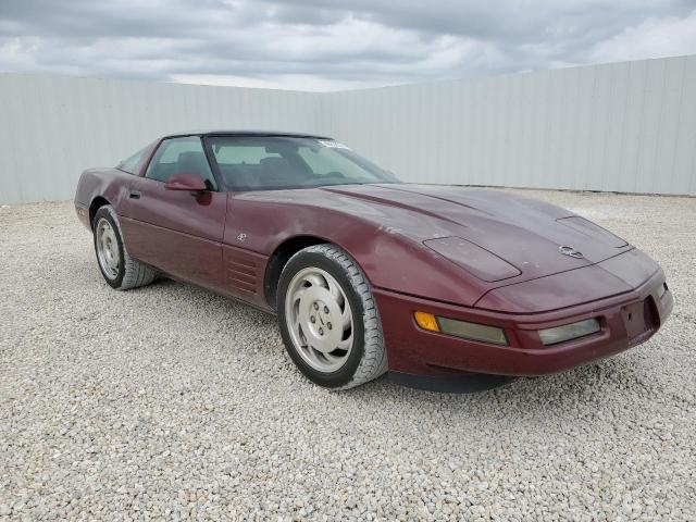 1G1YY23P4P5106456 - 1993 CHEVROLET CORVETTE MAROON photo 4