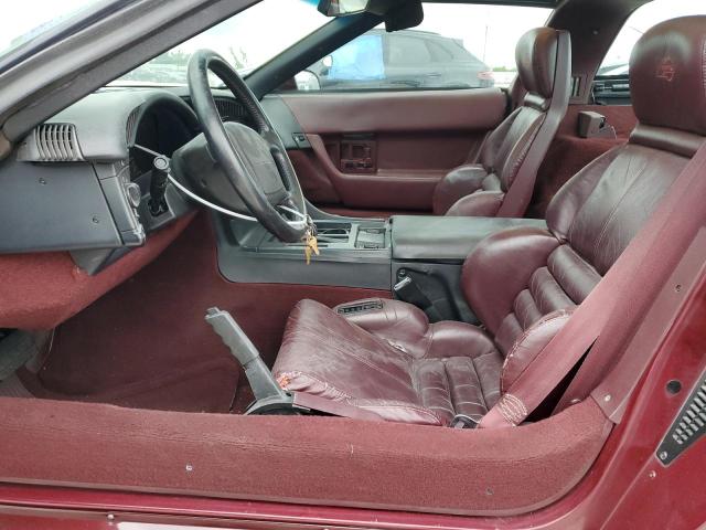 1G1YY23P4P5106456 - 1993 CHEVROLET CORVETTE MAROON photo 7