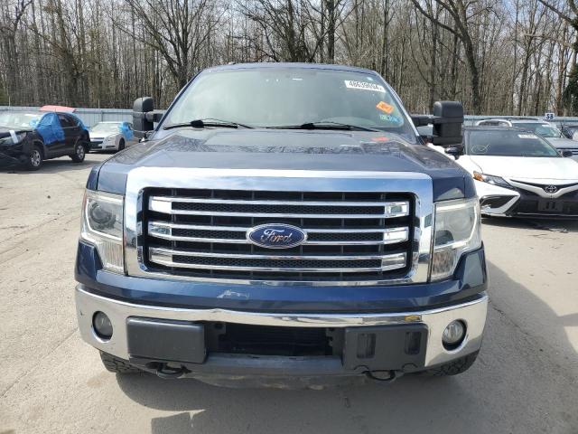 1FTFW1ET6DFD07824 - 2013 FORD F150 SUPERCREW BLUE photo 5