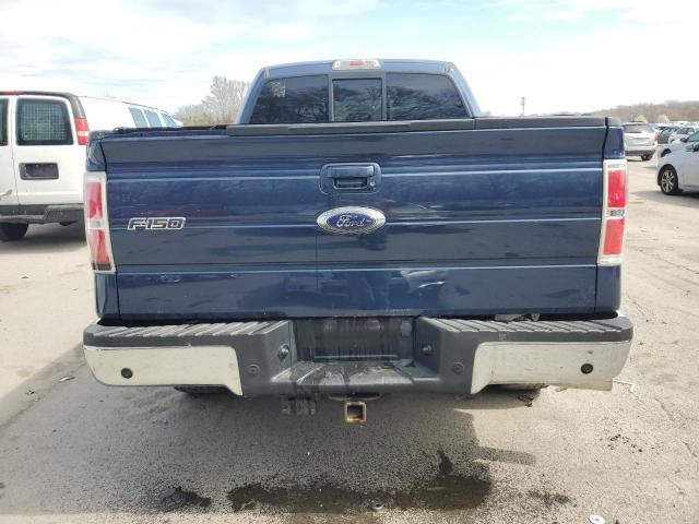 1FTFW1ET6DFD07824 - 2013 FORD F150 SUPERCREW BLUE photo 6