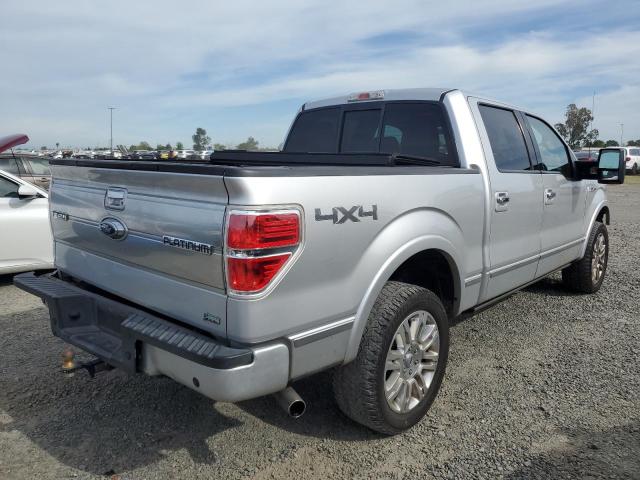 1FTFW1EV1AFD43899 - 2010 FORD F150 SUPERCREW SILVER photo 3