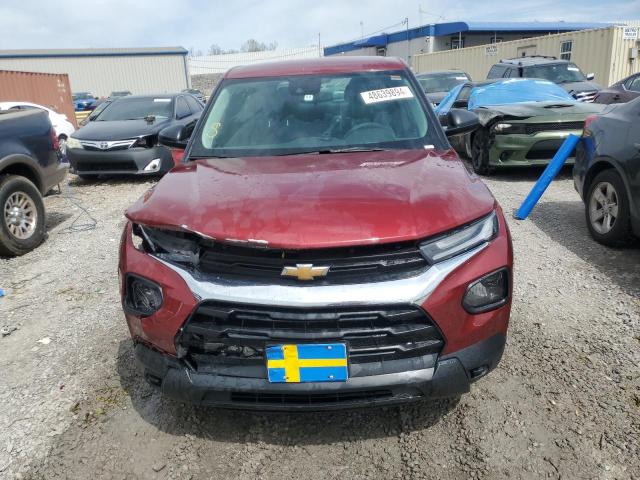 KL79MMS20PB009133 - 2023 CHEVROLET TRAILBLAZE LS MAROON photo 5