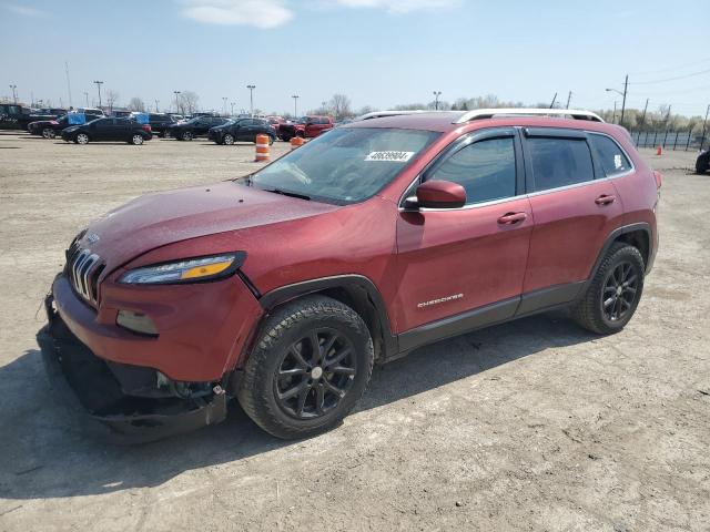 1C4PJMCS2EW228022 - 2014 JEEP CHEROKEE LATITUDE BURGUNDY photo 1