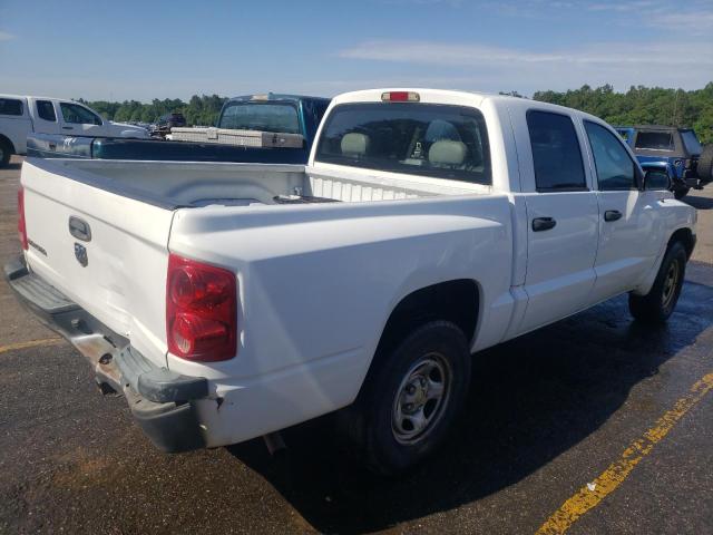 1D7HE28K97S242375 - 2007 DODGE DAKOTA QUAD WHITE photo 3