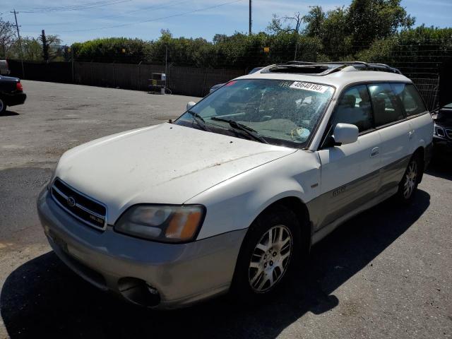 4S3BH896217666065 - 2001 SUBARU LEGACY OUTBACK H6 3.0 VDC WHITE photo 1