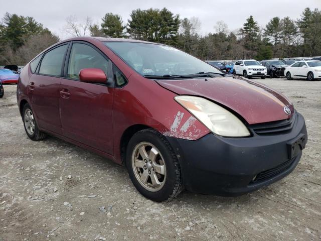 JTDKB20U557043264 - 2005 TOYOTA PRIUS RED photo 4