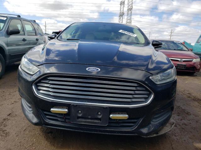 3FA6P0H70DR336248 - 2013 FORD FUSION SE BLACK photo 5