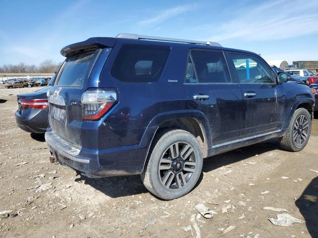 JTEBU5JR7F5253587 - 2015 TOYOTA 4RUNNER SR5 BLUE photo 3