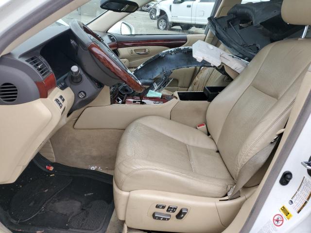 JTHBL46F385065070 - 2008 LEXUS LS 460 WHITE photo 7