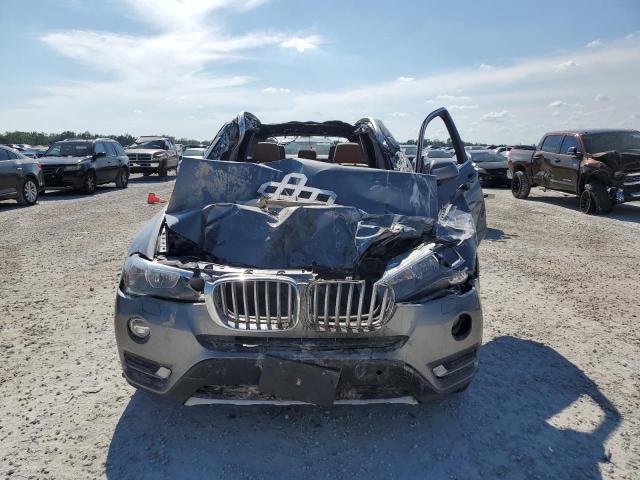 5UXWX9C53F0D45468 - 2015 BMW X3 XDRIVE28I GRAY photo 5