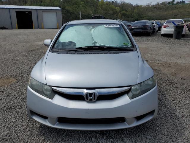 2HGFA166X9H342137 - 2009 HONDA CIVIC LX-S Արծաթագույն լուսանկար 5