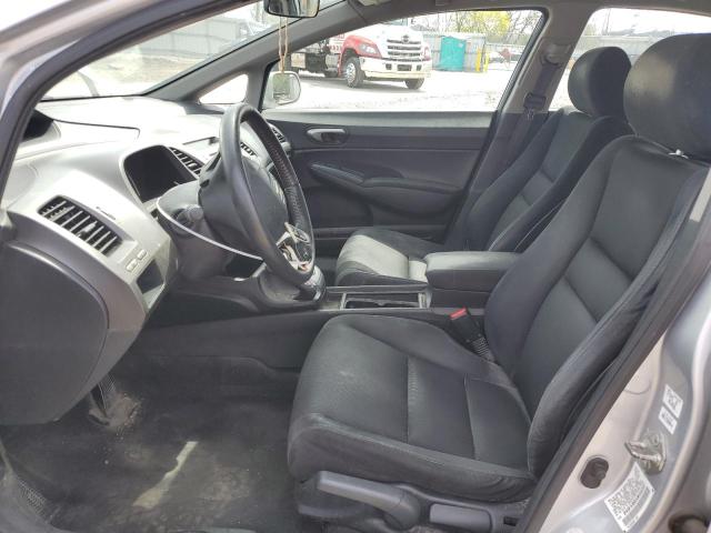2HGFA166X9H342137 - 2009 HONDA CIVIC LX-S Արծաթագույն լուսանկար 7