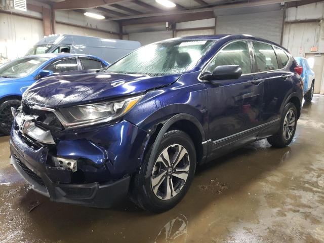 5J6RW6H30JL001909 - 2018 HONDA CR-V LX BLUE photo 1