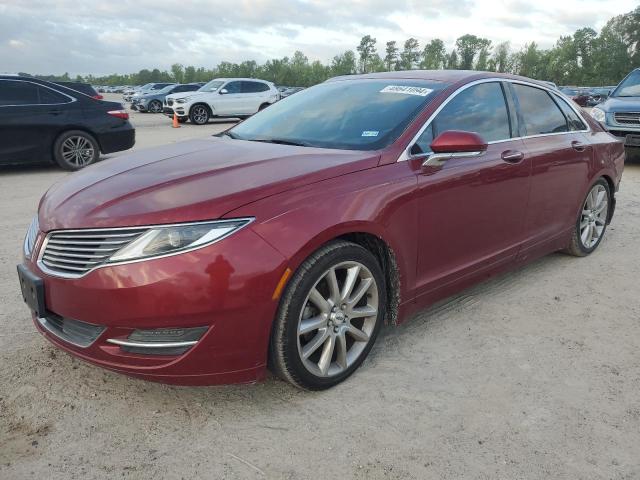 3LN6L2G94GR600916 - 2016 LINCOLN MKZ RED photo 1
