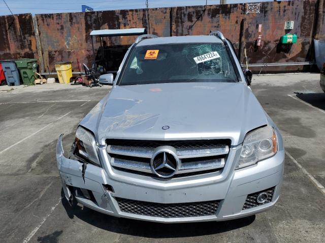 WDCGG8HB8BF601634 - 2011 MERCEDES-BENZ GLK 350 4MATIC SILVER photo 5