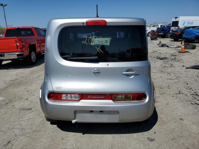 JN8AZ2KRXBT209964 - 2011 NISSAN CUBE BASE SILVER photo 6