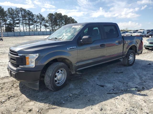 1FTEW1CP4KFD34437 - 2019 FORD F150 SUPERCREW GRAY photo 1