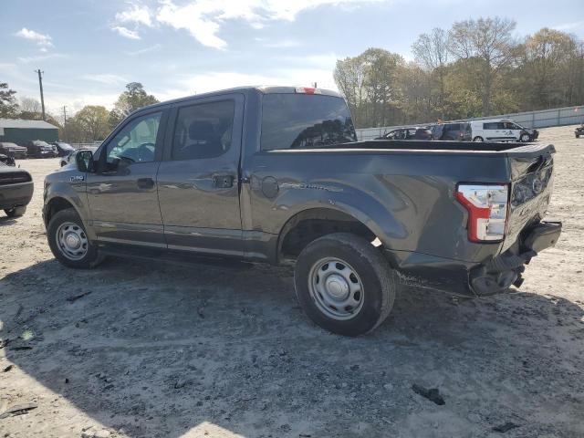 1FTEW1CP4KFD34437 - 2019 FORD F150 SUPERCREW GRAY photo 2