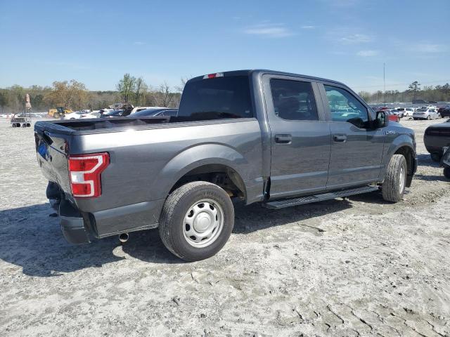 1FTEW1CP4KFD34437 - 2019 FORD F150 SUPERCREW GRAY photo 3