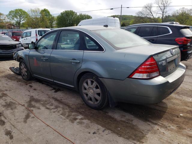 1MEHM42127G600216 - 2007 MERCURY MONTEGO PREMIER TURQUOISE photo 2