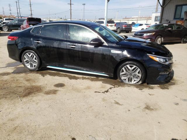 KNAGU4LE6L5040721 - 2020 KIA OPTIMA HYBRID EX BLACK photo 4