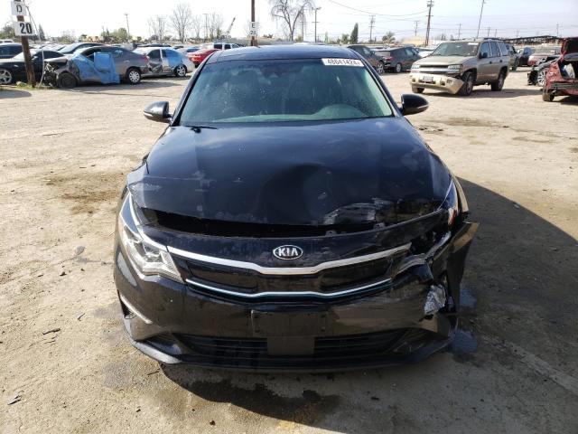 KNAGU4LE6L5040721 - 2020 KIA OPTIMA HYBRID EX BLACK photo 5