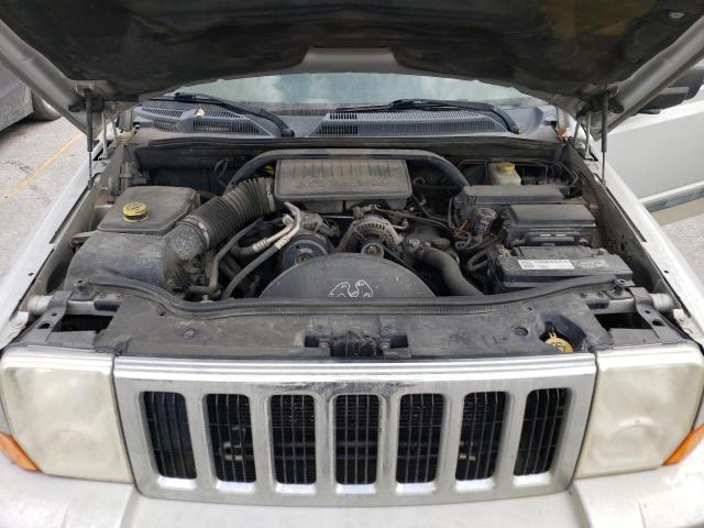 1J8HG48K07C697750 - 2007 JEEP COMMANDER 银色 照片 12