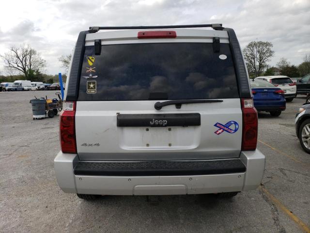 1J8HG48K07C697750 - 2007 JEEP COMMANDER 银色 照片 6