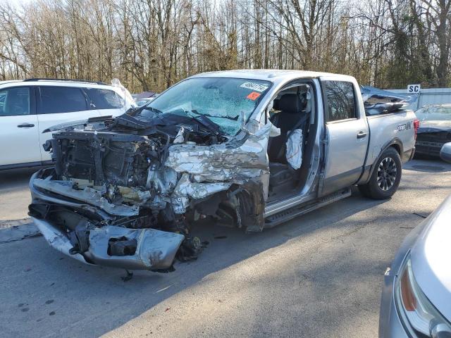 1N6AA1E50KN506314 - 2019 NISSAN TITAN SV SILVER photo 1