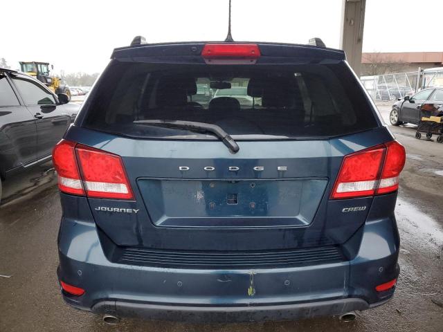 3C4PDCDGXDT710382 - 2013 DODGE JOURNEY CREW BLUE photo 6