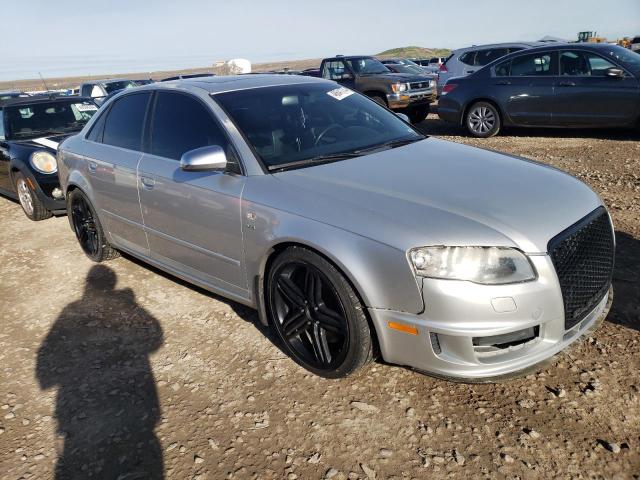 WAUGL78E57A032958 - 2007 AUDI NEW S4 QUATTRO SILVER photo 4