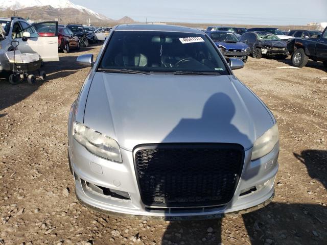 WAUGL78E57A032958 - 2007 AUDI NEW S4 QUATTRO SILVER photo 5