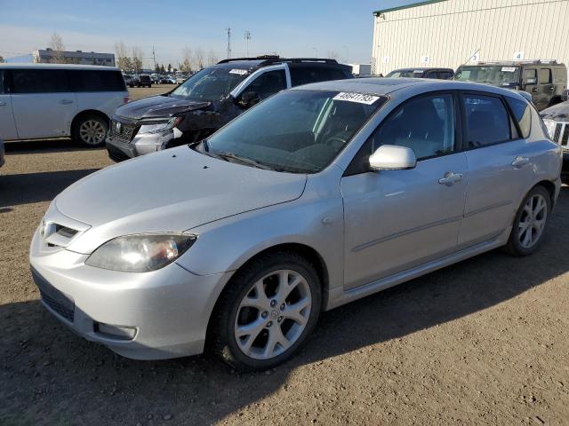 JM1BK343871769519 - 2007 MAZDA 3 HATCHBACK SILVER photo 1