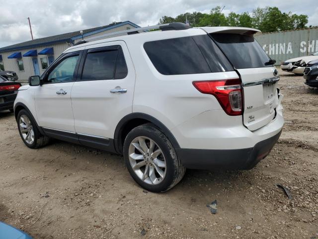 1FM5K7D82EGA11259 - 2014 FORD EXPLORER XLT WHITE photo 2