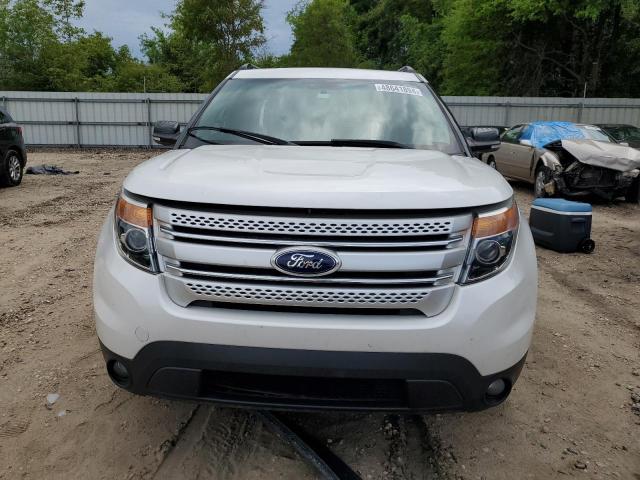 1FM5K7D82EGA11259 - 2014 FORD EXPLORER XLT WHITE photo 5