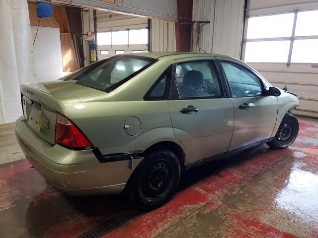 1FAHP34N07W107827 - 2007 FORD FOCUS ZX4 GREEN photo 3