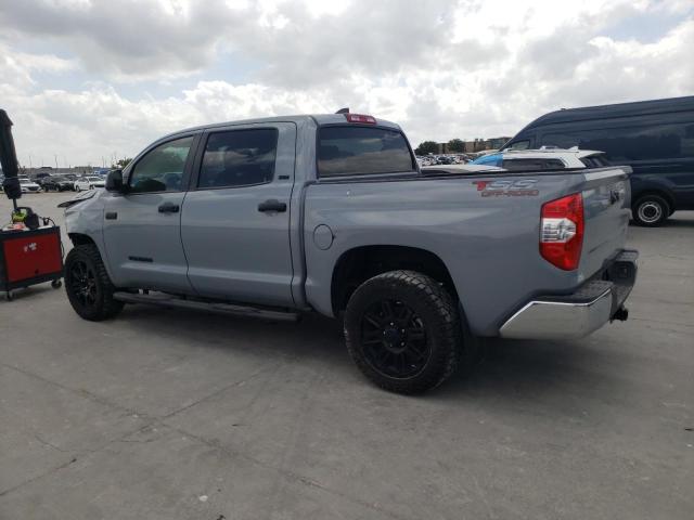 5TFEY5F14MX279994 - 2021 TOYOTA TUNDRA CREWMAX SR5 GRAY photo 2