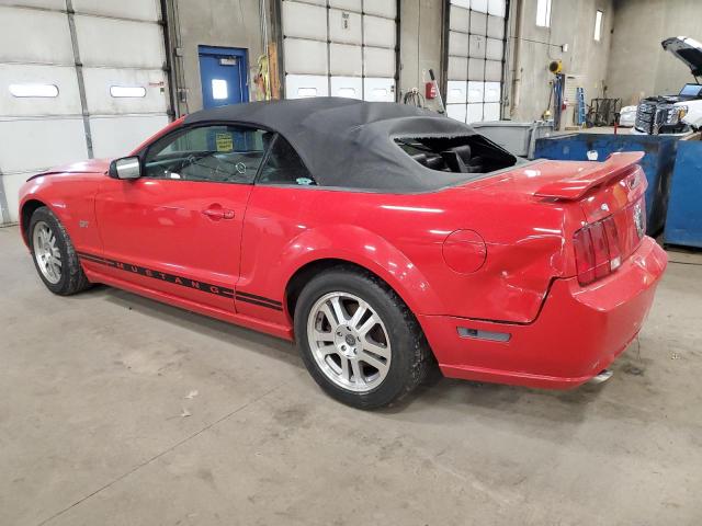 1ZVFT85H155245766 - 2005 FORD MUSTANG GT RED photo 2