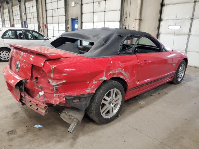 1ZVFT85H155245766 - 2005 FORD MUSTANG GT RED photo 3