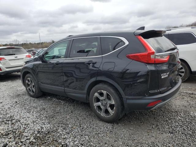 5J6RW2H88HL009240 - 2017 HONDA CR-V EXL BLACK photo 2