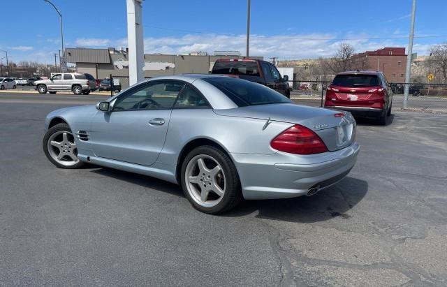 WDBSK75F35F090952 - 2005 MERCEDES-BENZ SL 500 SILVER photo 3