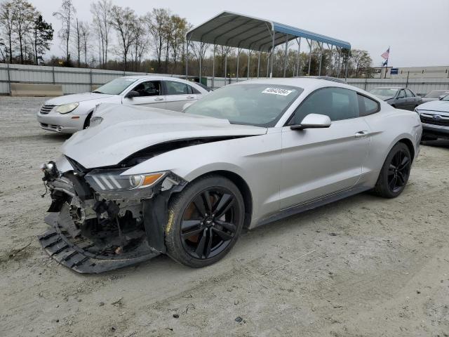 1FA6P8TH4G5251211 - 2016 FORD MUSTANG SILVER photo 1