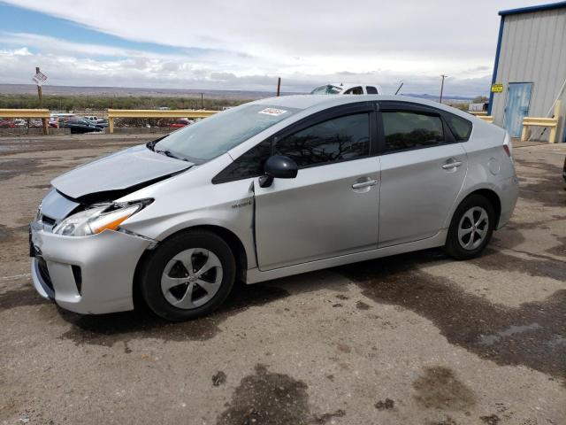 JTDKN3DU6F0440449 - 2015 TOYOTA PRIUS SILVER photo 1