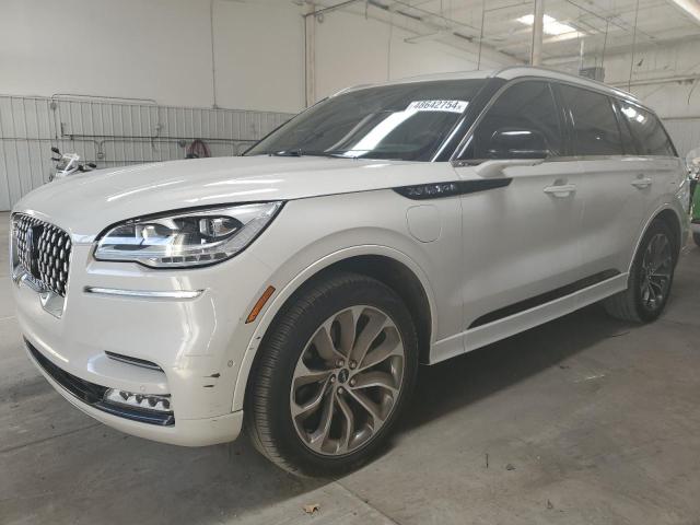 5LMYJ8XY4PNL01595 - 2023 LINCOLN AVIATOR GRAND TOURING WHITE photo 1