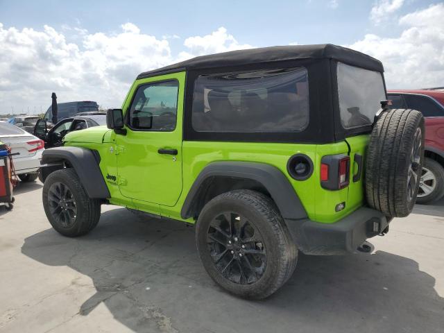 1C4GJXAN4MW771840 - 2021 JEEP WRANGLER SPORT GREEN photo 2