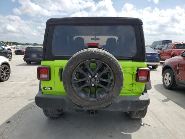 1C4GJXAN4MW771840 - 2021 JEEP WRANGLER SPORT GREEN photo 6